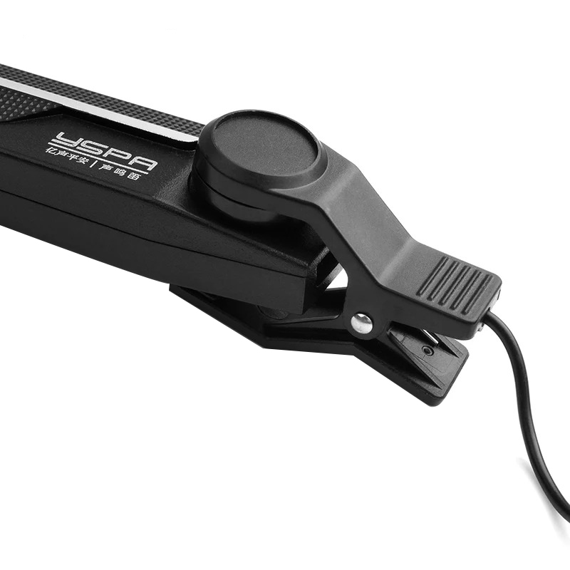 Vista dettagliata del Kazoo Elettro-Acustico KazooPro con Microfono - Clip e Adattatori