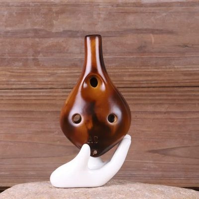Avant Ocarina Ceramica - Stile Strawfire 6 Fori Tono C Colore