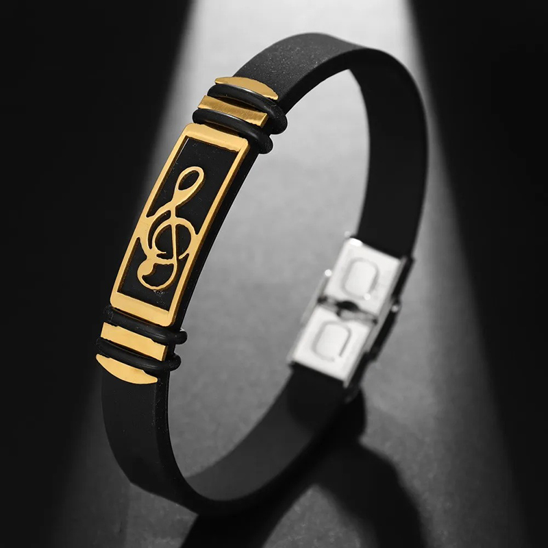 Pulsera Clé de Sol Signature Elegancia Color Oro