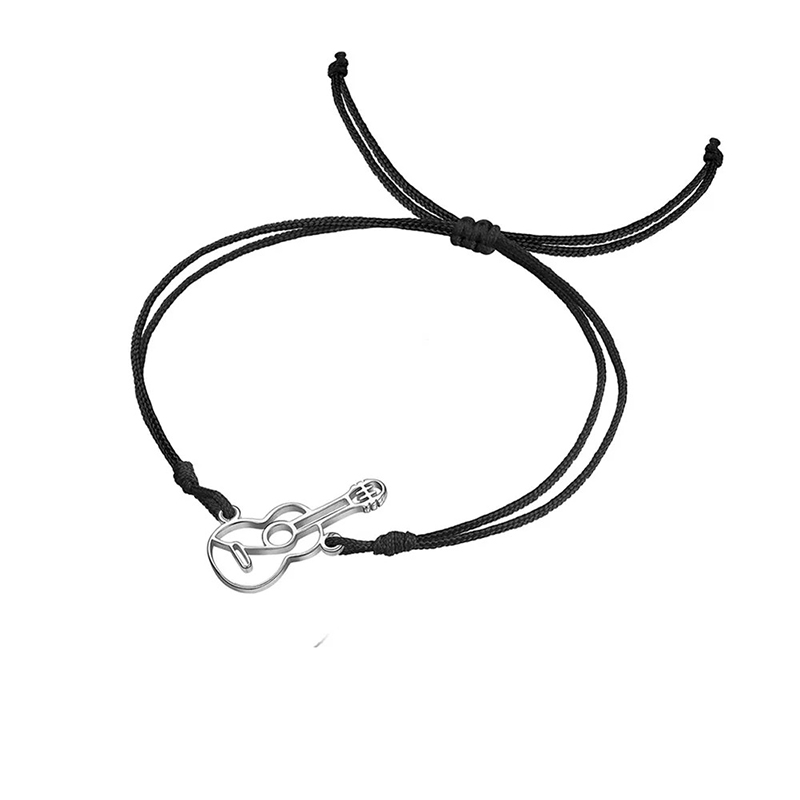 Braccialetto Guitare Unplugged modello 1 Colore Argento