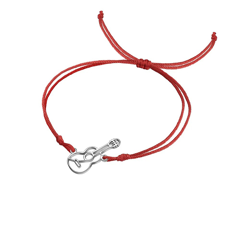 Braccialetto Guitare Unplugged modello 3 Colore Argento