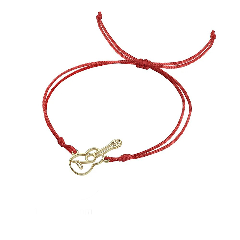 Braccialetto Guitare Unplugged modello 3 Colore oro - Copia