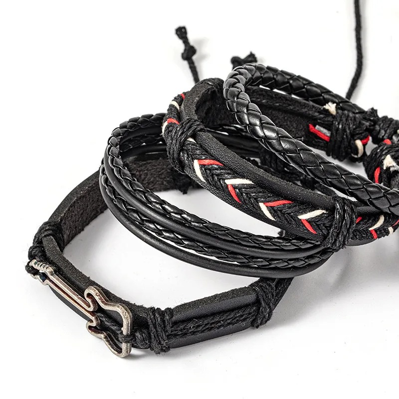 Dettagli del Braccialetto Chitarra Rock - Trio Tribale Elettrico