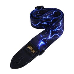 Magnifica Tracolla per Chitarra Goth Hard Rock Fulmini dell'Inferno