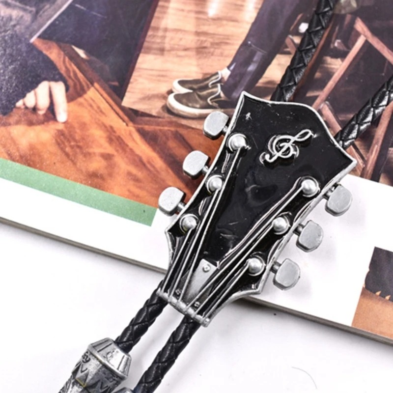 Vue détaillée Cracatte Bolo Guitare Le Lacet du Bluesman