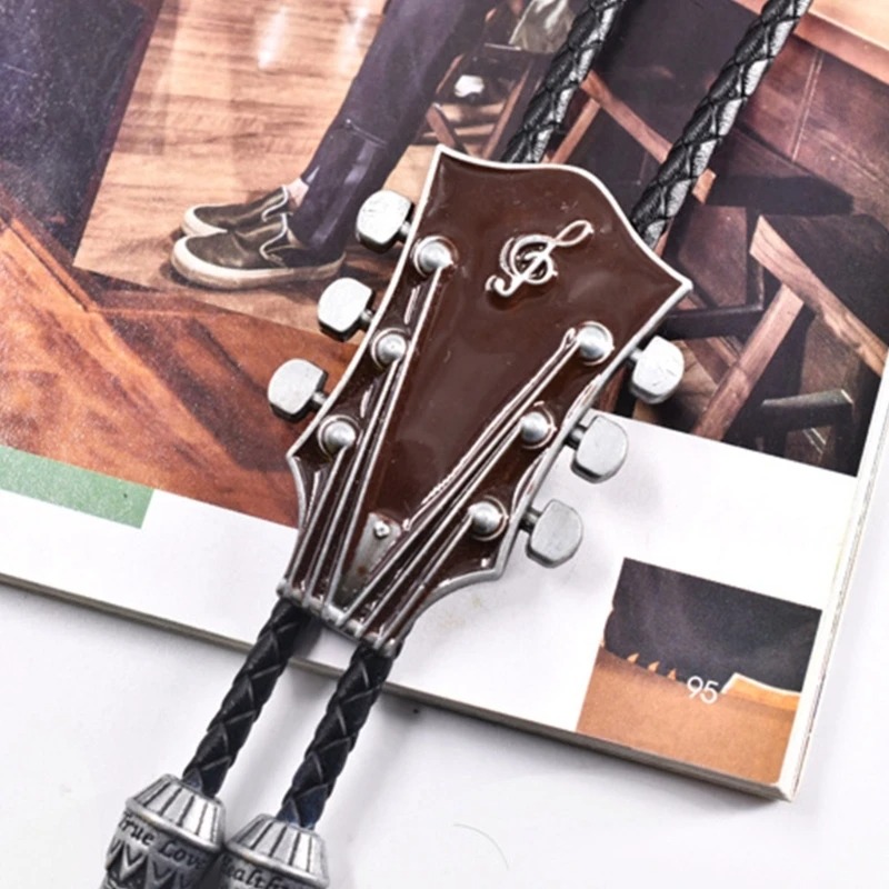 Vue détaillée - Cracatte Bolo Guitare Le Lacet du Bluesman