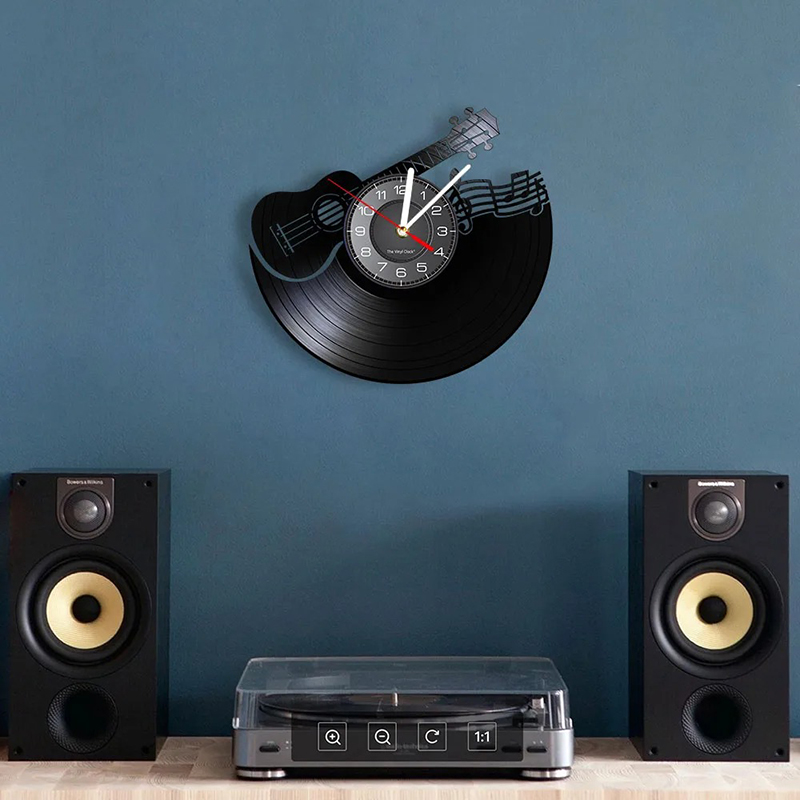 Avant Orologio Chitarra Acustica Melodia del Vinile
