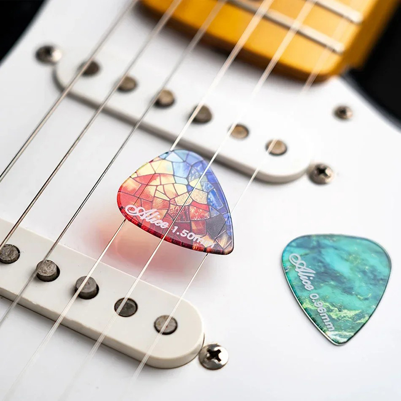 Avant Plettri per Chitarra - Tematica Psichedelica - Set Riflessi Cromatici (10 o 20 pezzi)