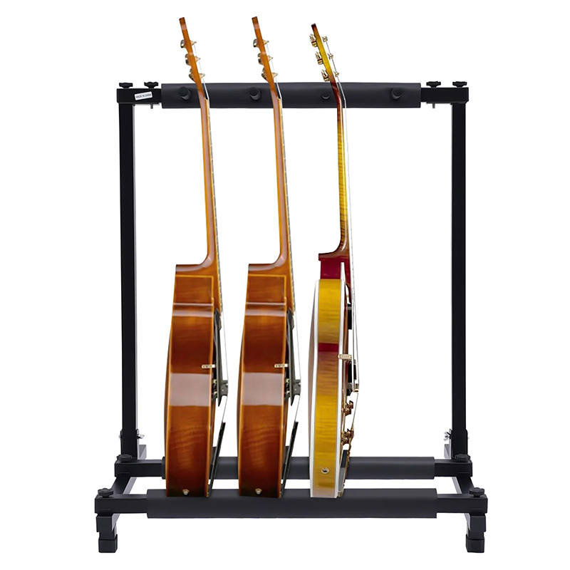 Avant Stand per Chitarra da Muro in Legno - Gancio Pivotante con Base Vintage & Imbottitura Protettiva