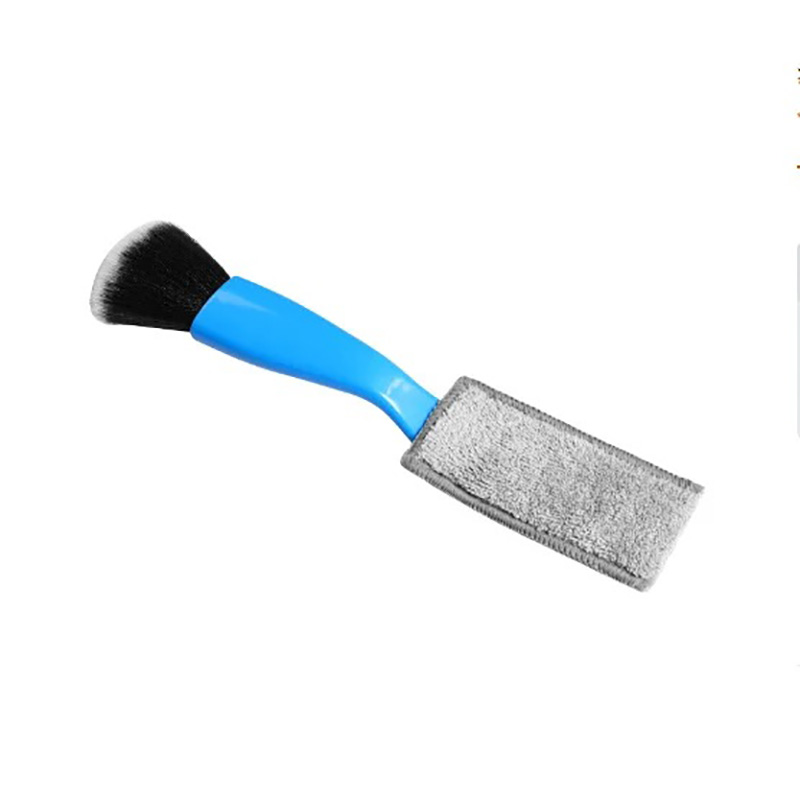 Spazzola e Pulitore per Corde di Chitarra - Strumento di Manutenzione 2-in-1 blu