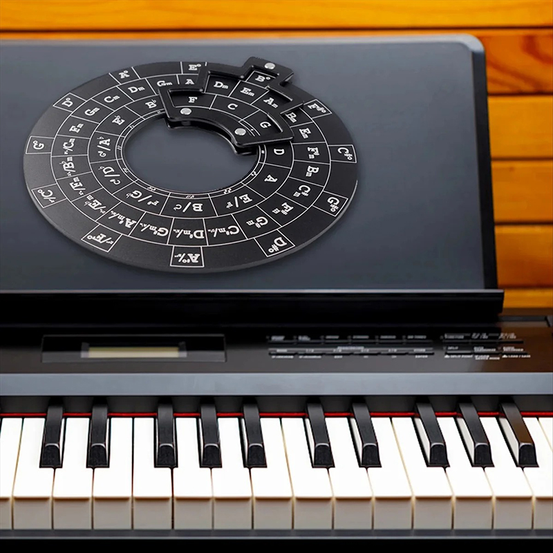 Cerchio delle Quinte Nero Armonia Universale - Strumento Musicale di Trasposizione