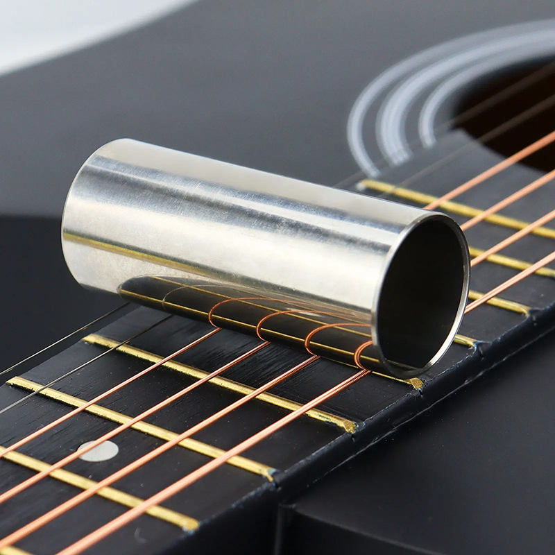 Dettagli Bottleneck per Chitarra in acciaio inossidabile - 3 colori a scelta!