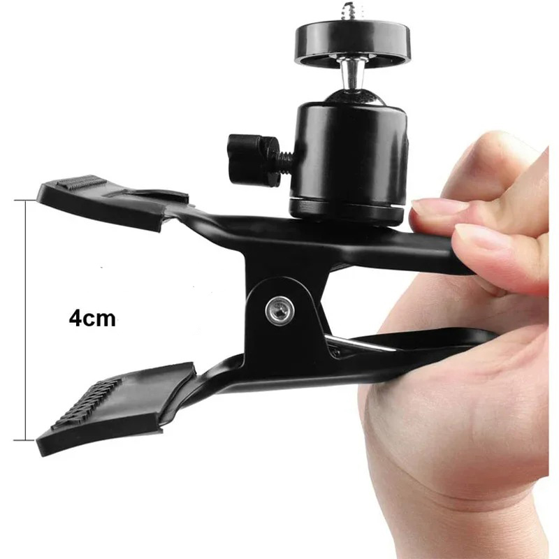 Dettagli Supporto Smartphone per Musicista - Morsetto Supporto Smartphone Music-Clip 360