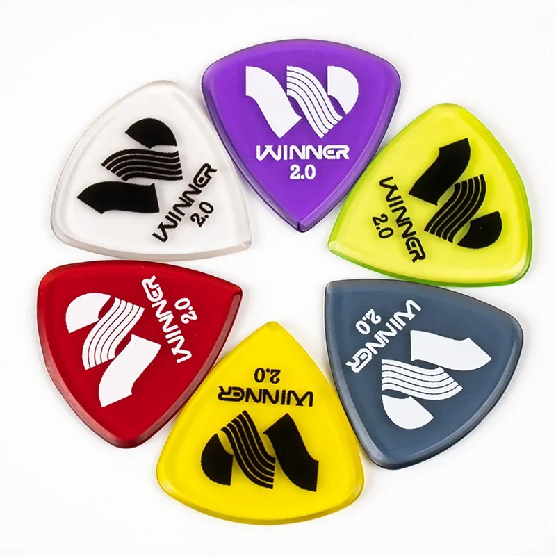 Plettri - per Chitarra in Policarbonato 2.0mm - 6 o 12 pezzi!