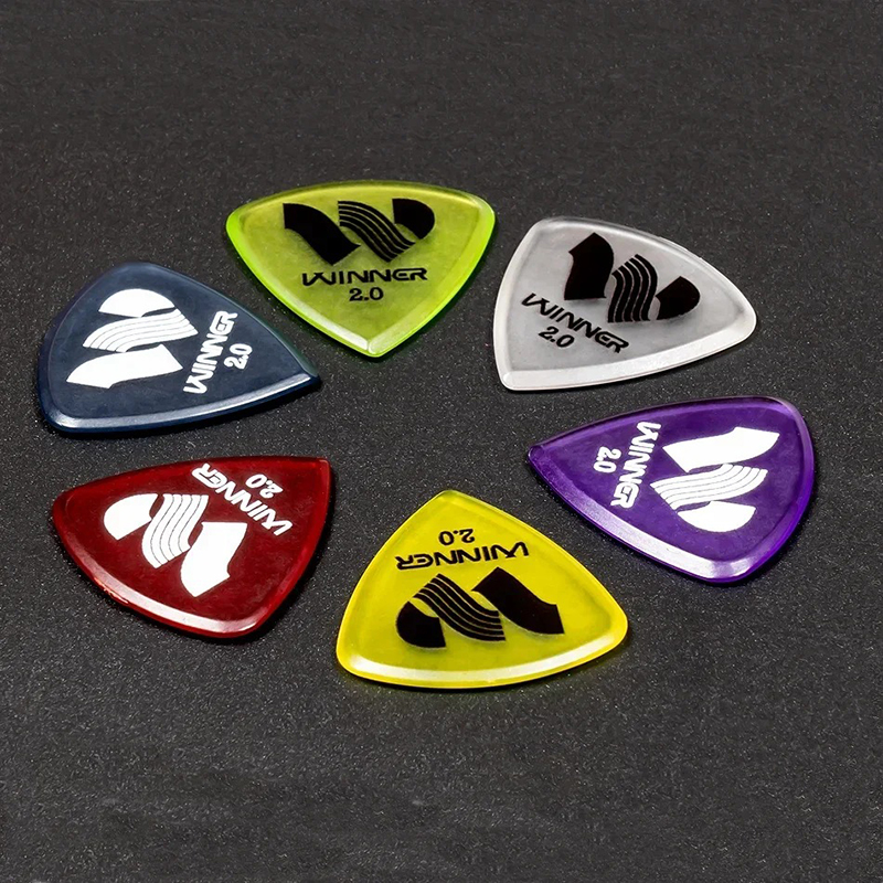 Plettri per Chitarra - in Policarbonato 2.0mm - 6 o 12 pezzi!