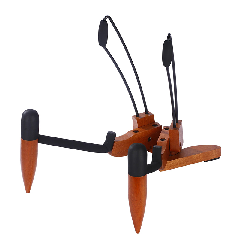 Supporto per Chitarra in Legno Massello - Design Articolato di Lusso & Ultra-Stabile Modello 3