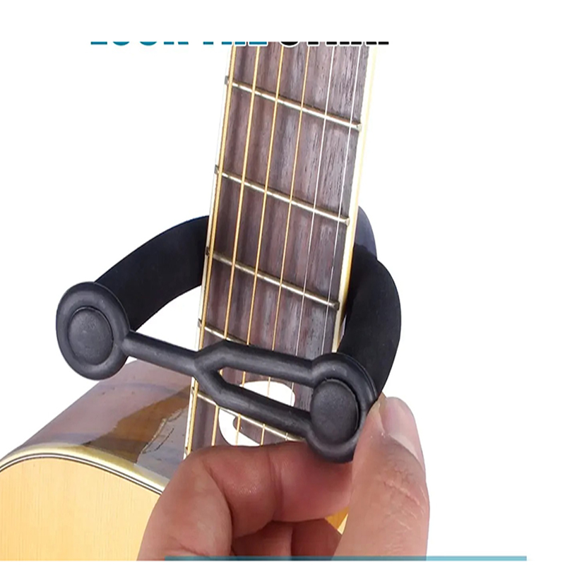 Supporto per Chitarra Regolabile - con Gancio Antiscivolo - Supporto Universale per Chitarra, Banjo & Viola