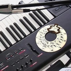 Ruota della Teoria Musicale in Legno - Guida all'Armonia e Composizione
