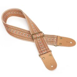 Cinghia per Chitarra Vintage Freccie Navajo Terra Bruciata