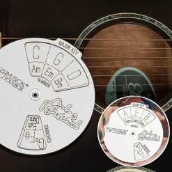 Cerchio delle Quinte in Legno Chiaro "Musical Toolbox" - Strumento di Armonia e Trasposizione