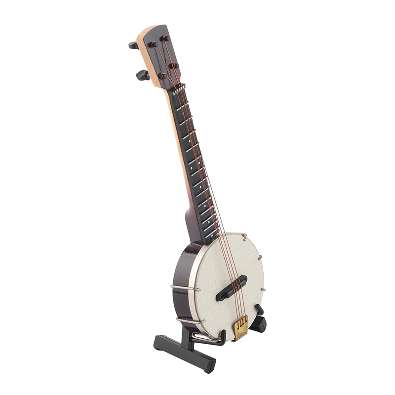 Avant Banjo Miniatura da Collezione - Modello Folk Classico 14,5 cm