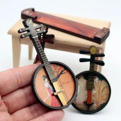 Decorazione Musicale Asiatica, Miniatura di Strumento - Modello Poesia della Primavera