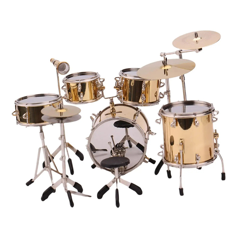 Miniatura di Batteria Rock Legend Colore Oro