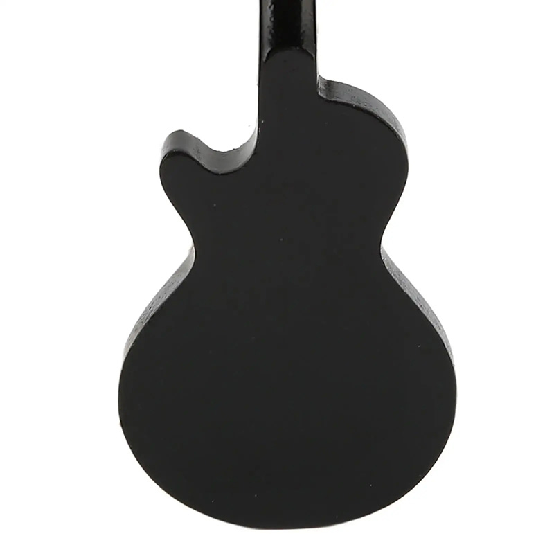 Vista Posteriore di una Mini Chitarra Elettrica da Collezione - Modello Classic Sunburst