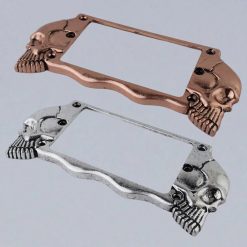 Cadre de Micro Guitare Crâne Métallique Sculpté “Skull Frame”