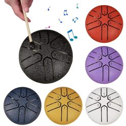 Mini Tongue Drum 6 Notes - Tambour Mélodique ZenTone