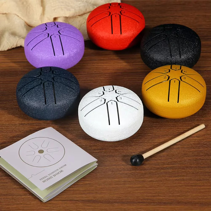 Mini - Tongue Drum 6 Notes - Tambour Mélodique ZenTone