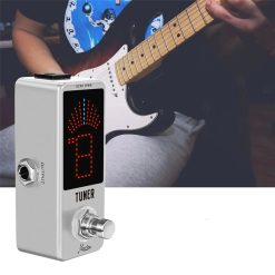 Pédale Accordeur Chromatique Mini Tuner LED Haute Précision