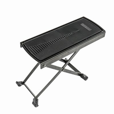 Repose-pied Guitare Métallique Pliable - 5 Niveaux de Réglage