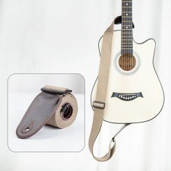 Sangle de Guitare Classique - Beige Sable Vintage