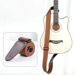 Sangle de Guitare Classique - Brun Café Vintage