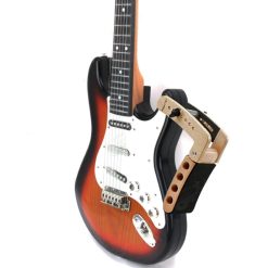 Support de Guitare en Bois Massif - Repose-Jambe WoodFlex Vintage