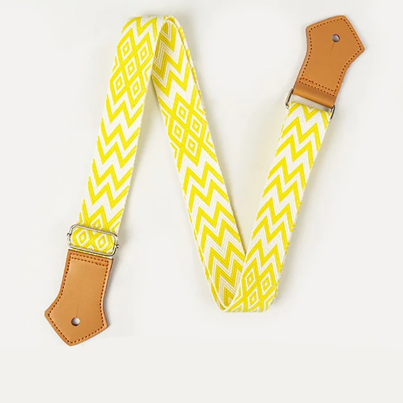 Sangle Ukulélé Zigzag Soleil d’Été