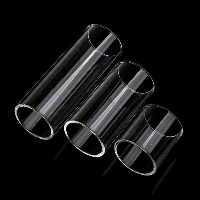Bottleneck Guitare en verre transparent lot de 3 pièces