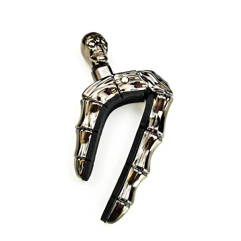 Capodastre pour guitare en alliage de zinc - Design Tête de mort - couleur metal