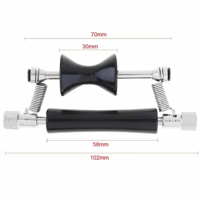 Dimensions Capodastre pour guitare acoustique Folk – en alliage d’aluminium et caoutchouc