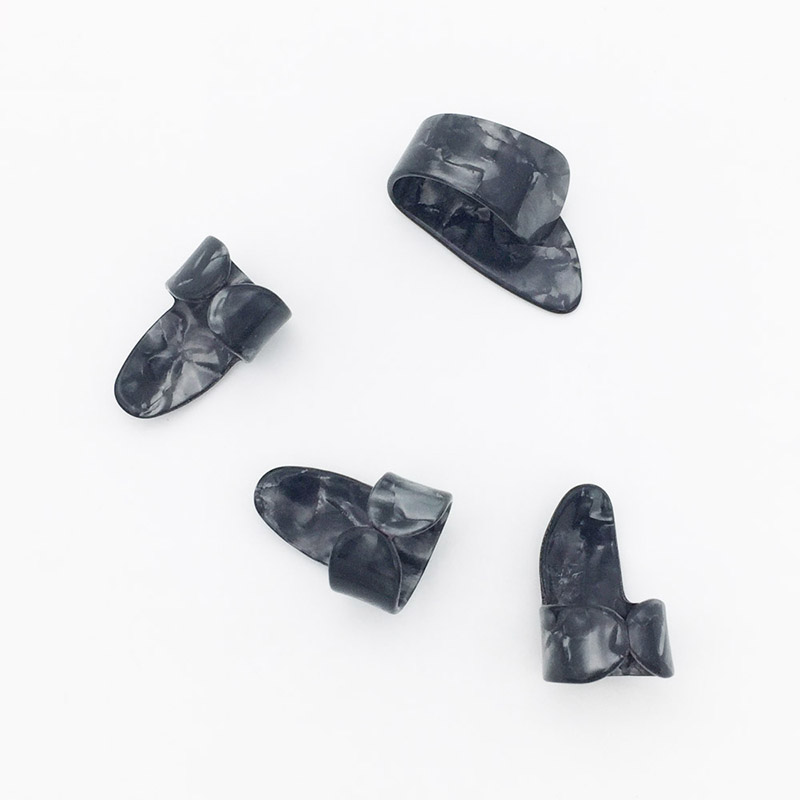 Ensemble de 4 médiators médiator pour + 3 médiators 3 doigts - couleur noir