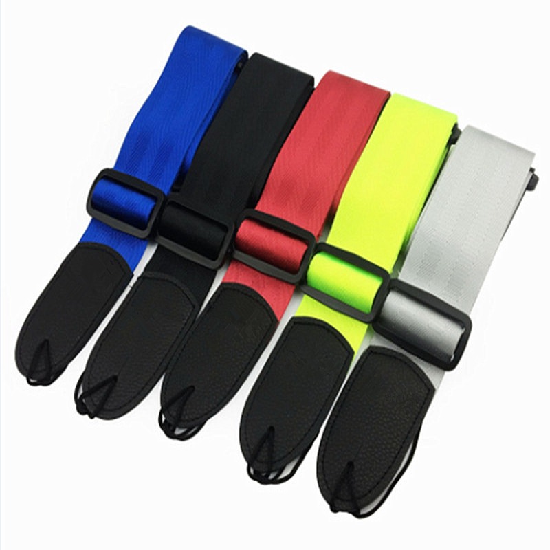 Petite sangle pour guitare acoustique nylon - 5 couleurs au choix
