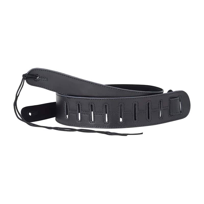 Sangle en cuir de vachette - couleur noir