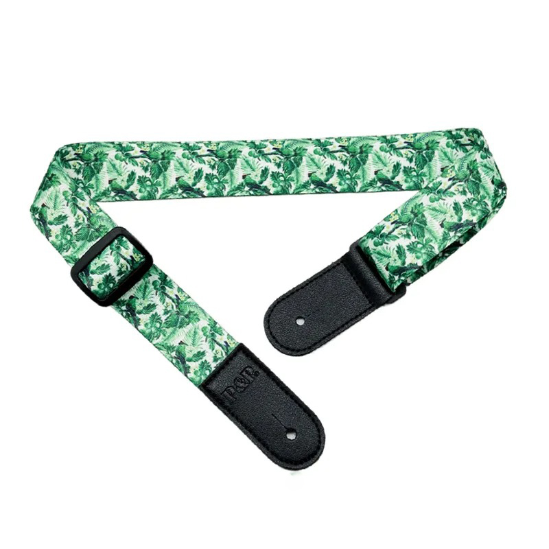 Sangle en tissu - vert végétal