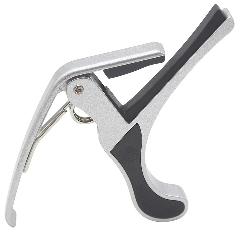 capodastre pour guitare en alliage de zinc - couleur gris