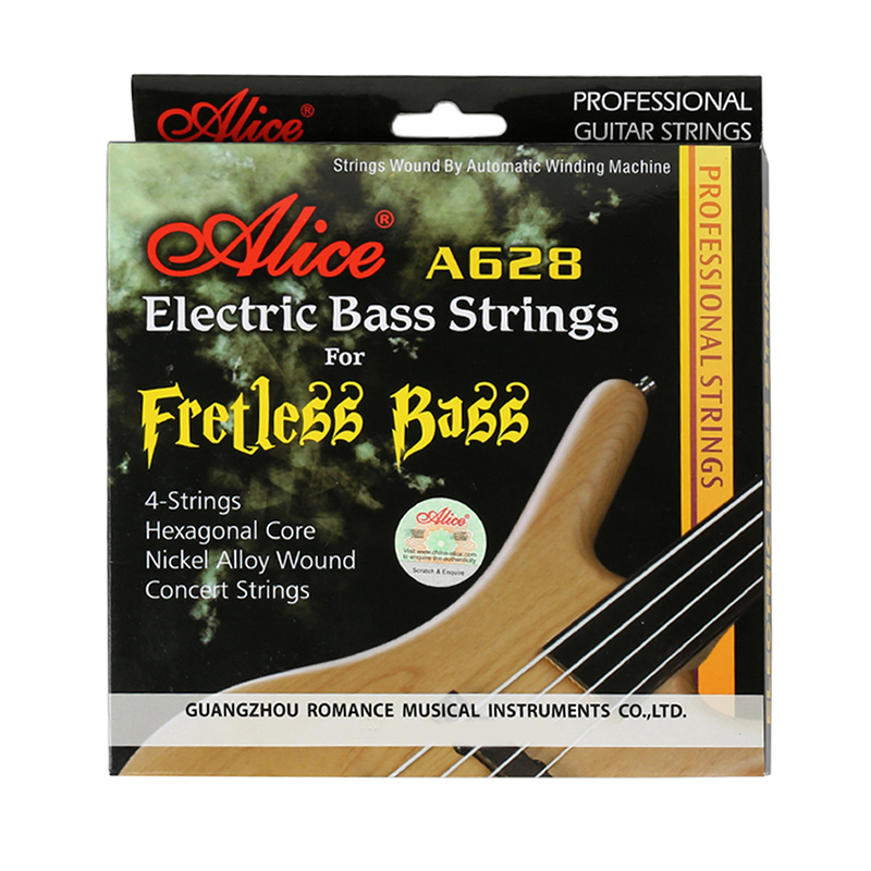 détails Cordes pour basse électrique - jeu de 4 cordes A628
